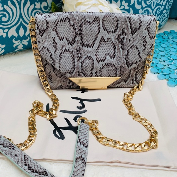 Foley+Corrina Ziggy Crossbody in Misty Viper - Picture 7 of 8